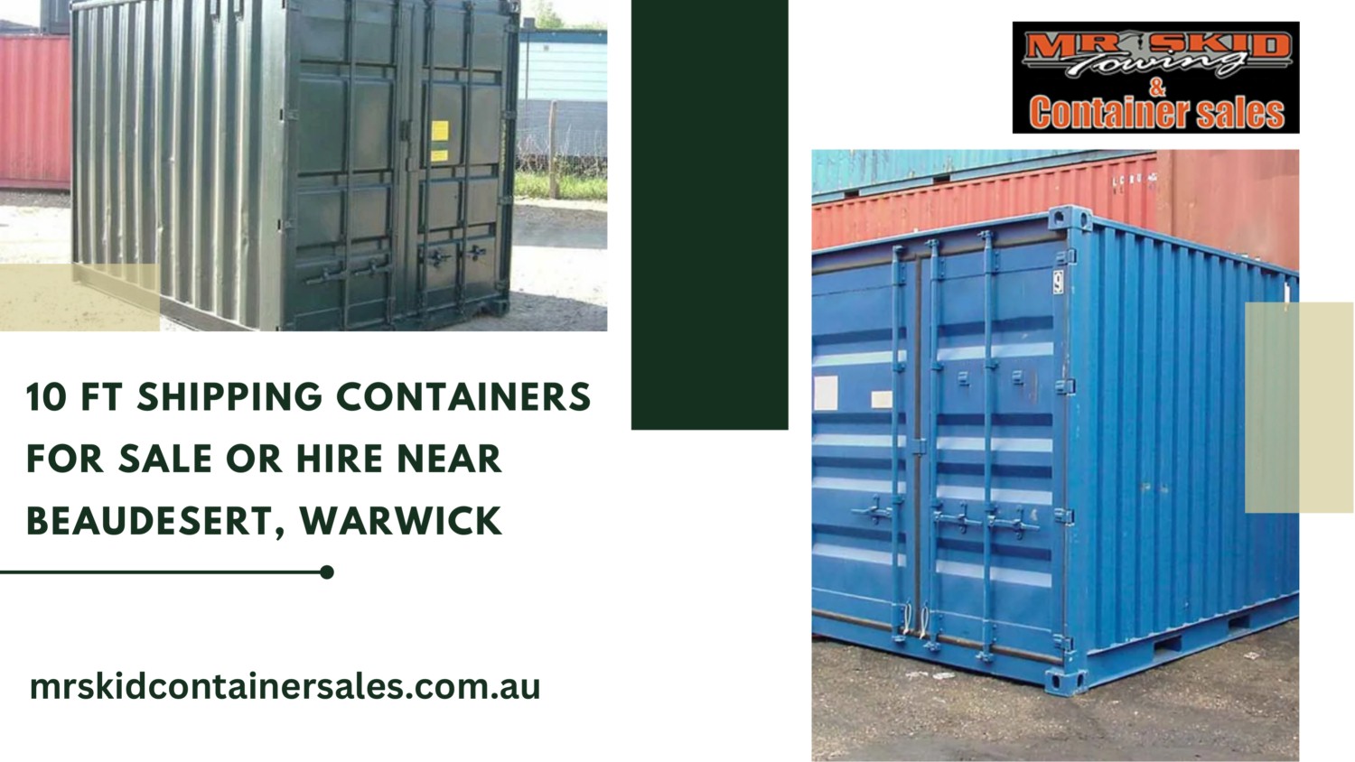 10 ft Shipping Containers For Sale Or Hire Near Beaudesert, Warwick