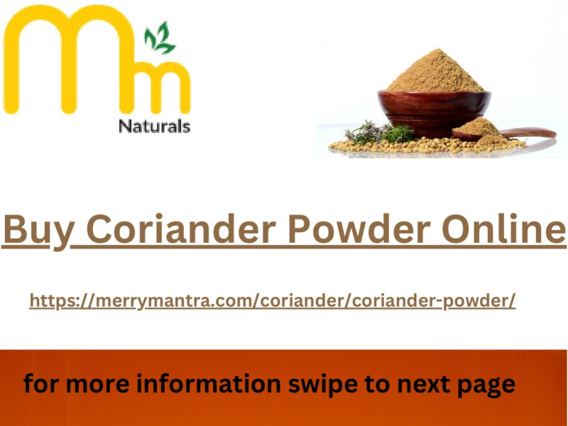 Buy Coriander Powder online