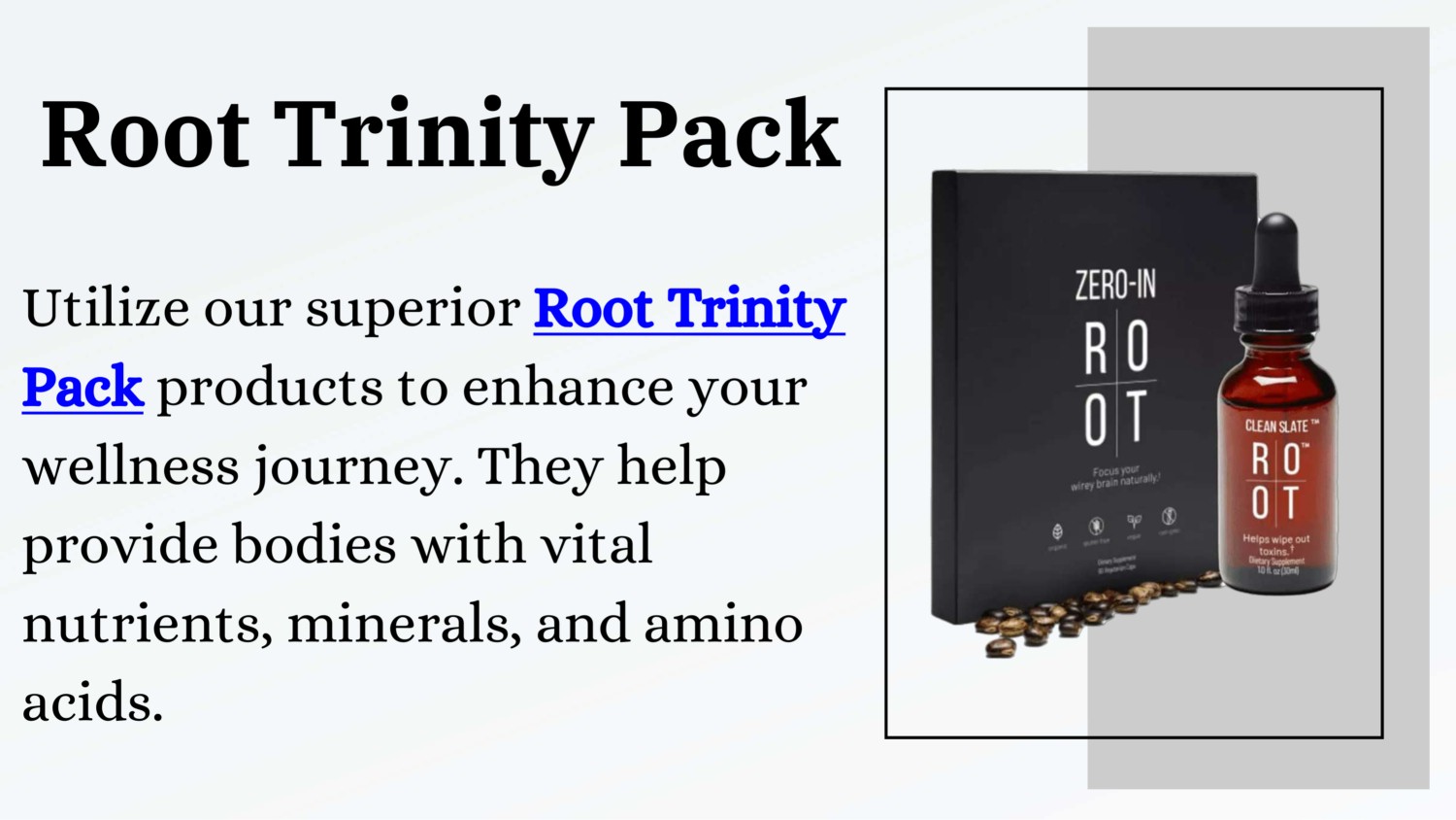 Root Trinity Pack