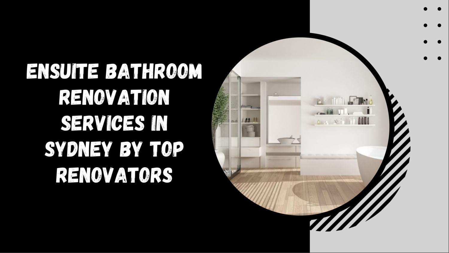Ensuite Bathroom Renovation Services in Sydney by Top Renovators